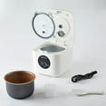 thumbnail image 2 of Bear 2L Electric Rice Cooker, White - Automatic Shut-Off, 2 of 7