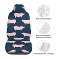 thumbnail image 5 of Sikiie Pig 1 Car Seat Protector 2 Pack Car Seat Cushion Mat, Car Seat Covers for SUV, Truck, Van, 5 of 7