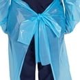 thumbnail image 4 of McKesson Disposable Polyethylene Film Protective Procedure Gown Blue One Size Fits Most 75 per Case, 4 of 5