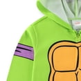 thumbnail image 4 of Nickelodeon Teenage Mutant Ninja Turtles TMNT Donatello Zip Up Hoodie (Boys), Sizes 3T-10, 4 of 5
