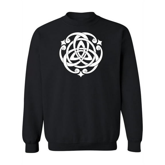 Celtic Knotwork Sweatshirt Women -Image by Shutterstock, Female Large