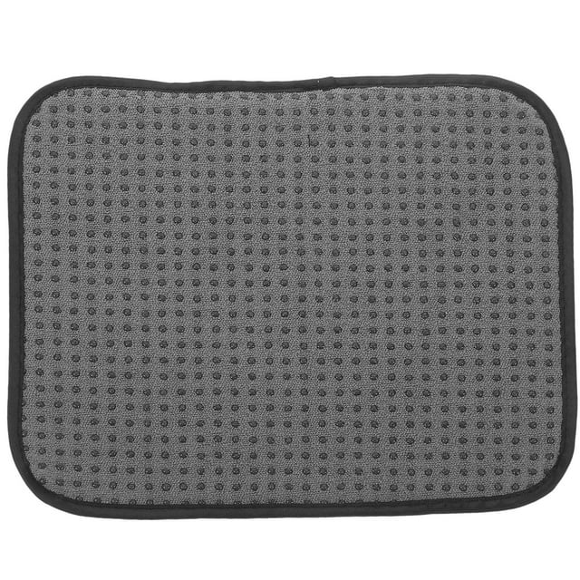 Minkissy 1Pack Grey Polyester Towel for Wiping Off Bowling Balls 9.8X8.07X0.39in