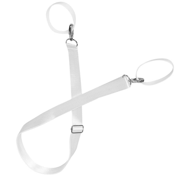 Adjustable Tension Net Strap with Metal Hook 1 Set Tennis Strap for Backyard Games and Sports Training