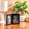 thumbnail image 3 of (3 pack) Mainstays 4x6 2-Opening Hinged Folding Tabletop Picture Frame, Black, 3 of 9