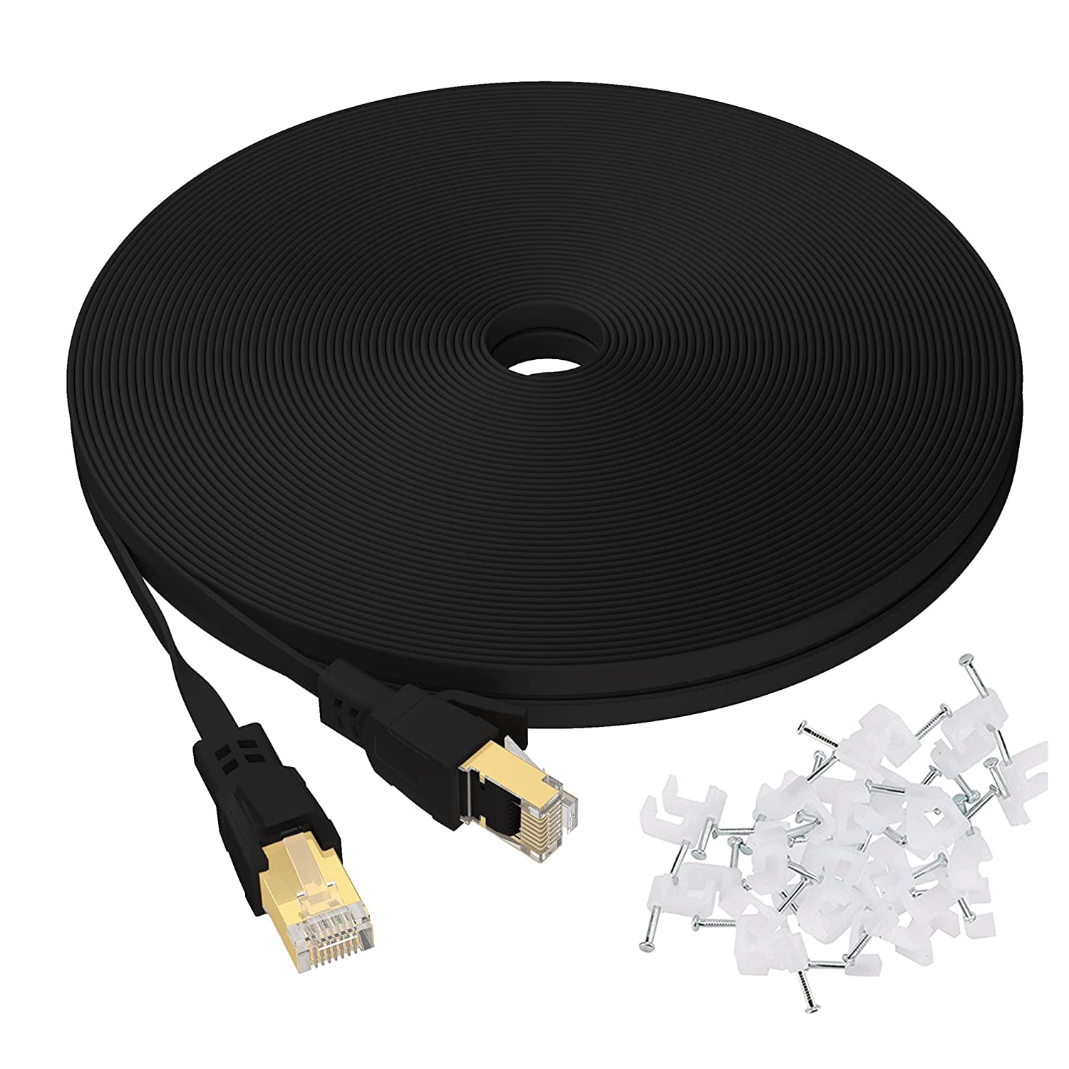 AxGear Cat6 Bulk Ethernet Cable | 1000ft Roll, 23AWG, 550MHz For Network Installation