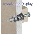 thumbnail image 4 of 20 Pieces Self-drilling Metal Anchors With Screws. For Fastening In Concrete, Brick Masonry, Plasterboard Etc., 4 of 5