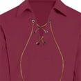 thumbnail image 6 of UACY Boys Medieval Pirate Shirt, Kids Pirate Top, Ruffled Long Sleeve Renaissance Tops for Halloween Party Cosplay, 6 of 8