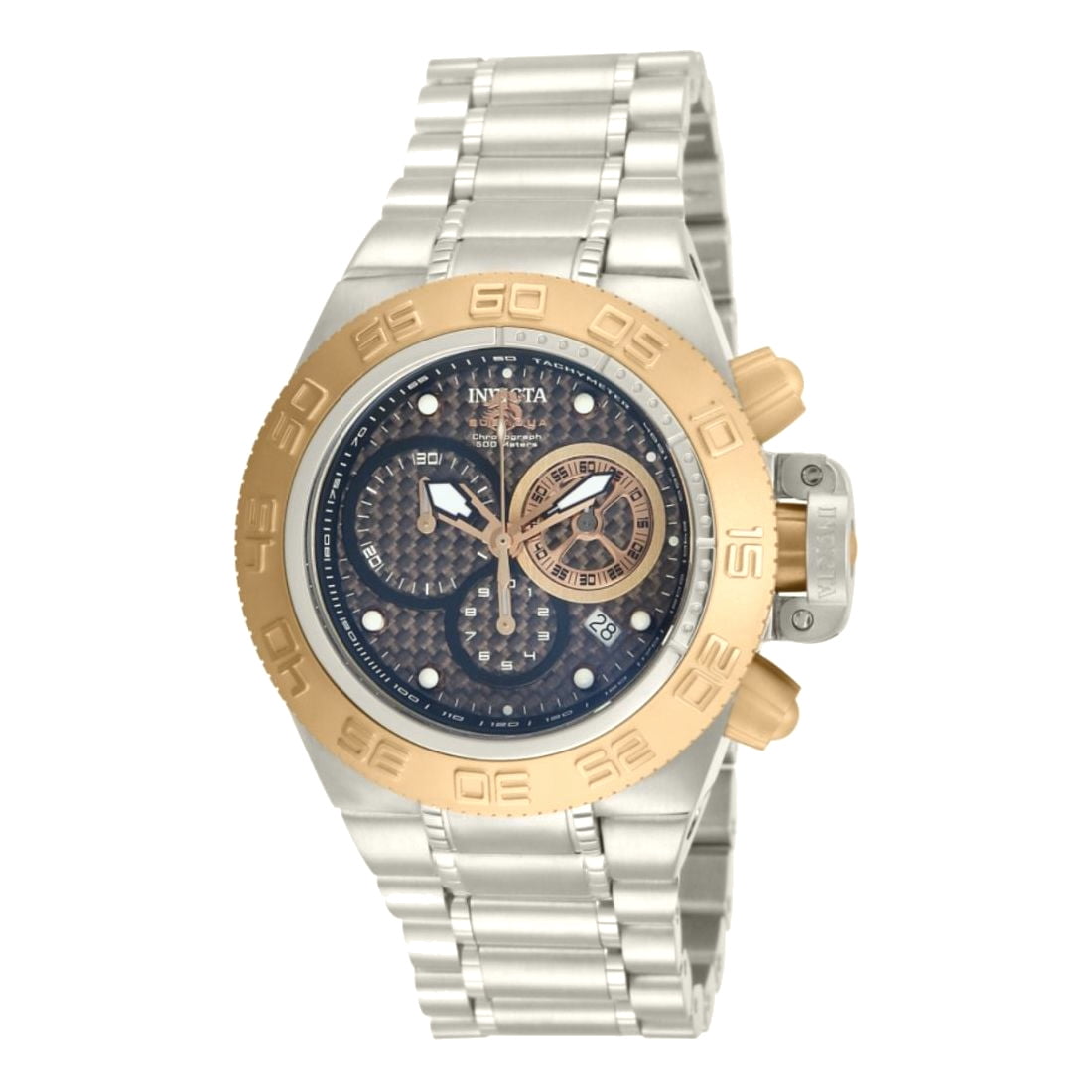 Invicta Men's 14487 Subaqua Noma II Chronograph Silver Perforated