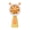 Yellow, variant on YFGEFTR Mouse Shaped Handheld Mini Fan, Portable Outdoor Travel Fan with Colorful Lights, USB Rechargeable Personal Cooler for Kids