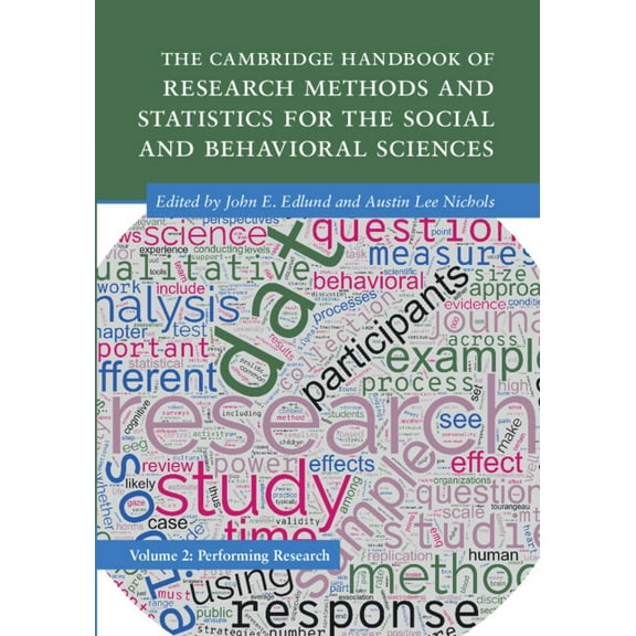 Cambridge Handbooks in Psychology The Cambridge Handbook of Research Methods and Statistics for the Social and Behavioral Sciences, (Paperback)