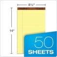 thumbnail image 2 of Tops 7572 Letr-Trim Perf-Top Legal Pad Legal Size, 50 Sheets per Pad, Dozen (Canary), 2 of 7
