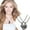 #0568-F, variant on hengsof Valentine's Day Magnetic Attracting Couple Necklace, Heart Stitching Projection , I You Design Matching Jewelry, Romantic Connection Gift