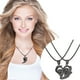 thumbnail image 1 of Collar para mujer, Joyas para mujer, Joyas para mujer Collar magnético de atracción para parejas con proyección de costura de corazón en 100 idiomas. Te regalo un collar., 1 of 3