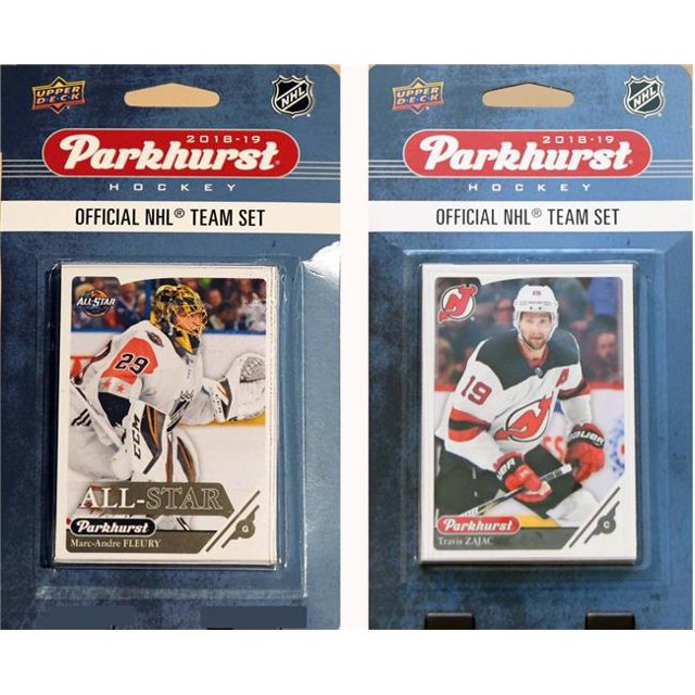 C&I Collectables 18DEVILSTS NHL Nouveau Maillot Devils 2018-19 Ensemble d'Équipe Parkhurst & Ensemble All-star