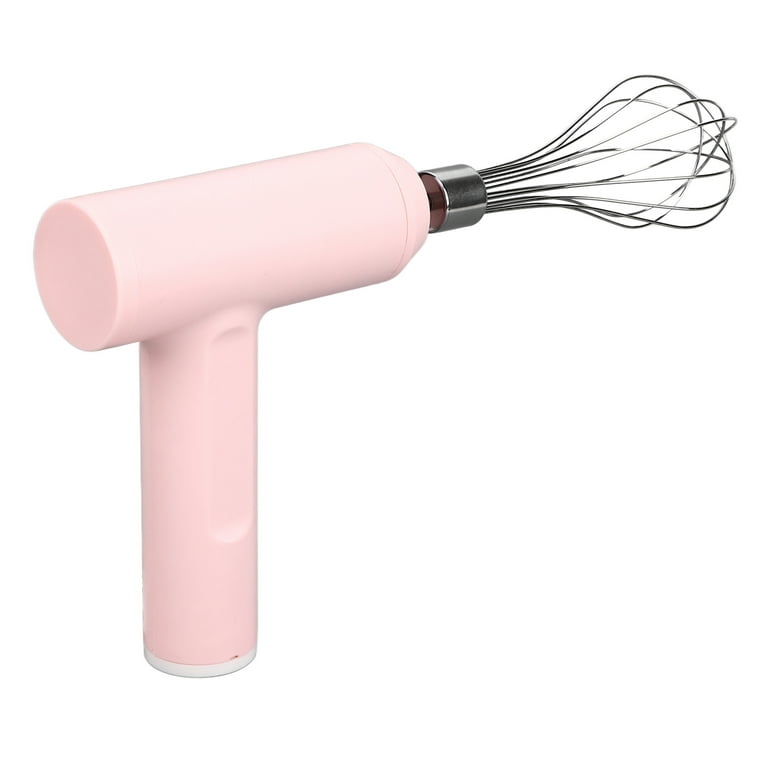 Electric Hand Mixer, 4 Modes Cordless Mixer Handheld Fast Stirring 1500mah  Lithium Battery For Kitchen For Cake Baking Grey 