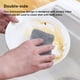 thumbnail image 4 of Yuarrent Paquete de 5 esponjas para lavar platos, encimera, cuencos, fregador, limpieza absorbente de agua para el hogar, baño, restaurante Suministros de limpieza para el hogar Fuerza/5 piezas Yuarrent  HA002794-00, 4 of 6