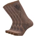 thumbnail image 1 of Enerwear Mens 4P Pack Cotton Cushion Work Socks, 1 of 6