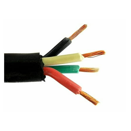 20' 6/4 SOOW Wire Cord Cable Portable Power 6 Gauge 4 Conductor 600V