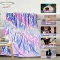 thumbnail image 7 of Unicorn Glow in The Dark Blanket for Girls/Kids Age 3-12, Soft Fleece Throw - 40"x60", 7 of 7