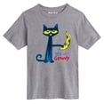 thumbnail image 2 of Pete The Cat - It's All Groovy - Youth Short Sleeve Graphic T-Shirt, 2 of 6