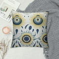 thumbnail image 2 of Nawypu  Home Custom Decor Evil Eye Collection On White Pillowcase Breathable Throw Pillow Case Hidden Zipper One Side Design Print 16x24 Inches, 2 of 5