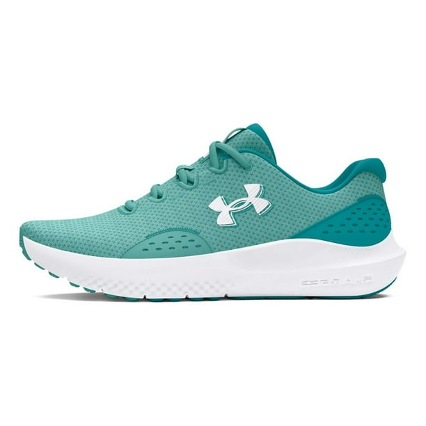 Tenis Under Armour Charged Surged 4 Mujer 3027007300 verde 23