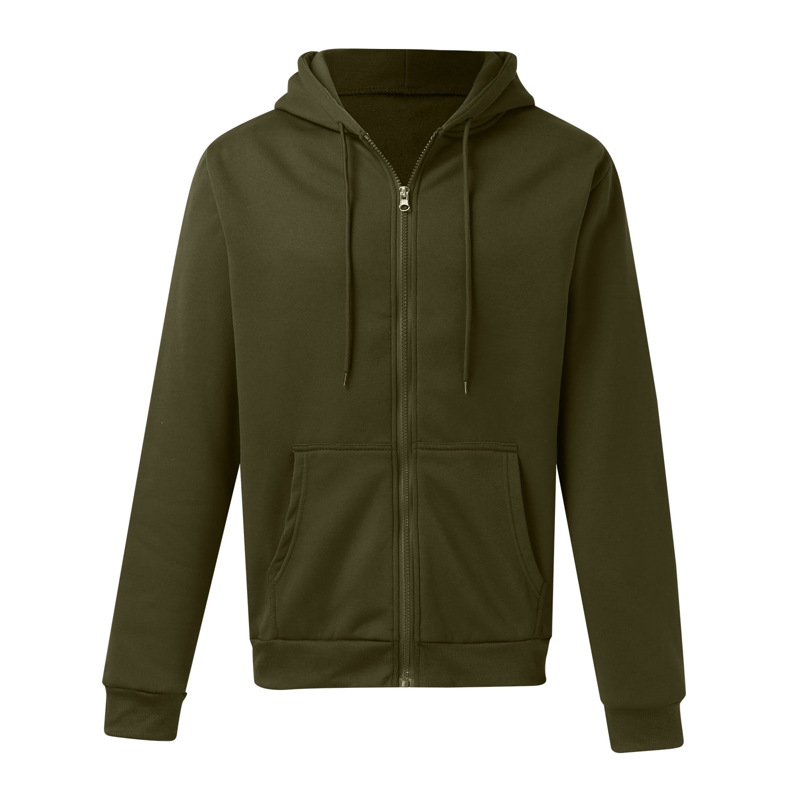 Outfmvch Hoodies For Men Hoodie Thick Fleece Custom Graphic Printed Hooded Shirt Sweat Men Luxury Hoodie Zip Up Hoodie Green M