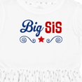 thumbnail image 4 of Inktastic Big Sis Patriotic Sister Girls Toddler Dress, 4 of 5