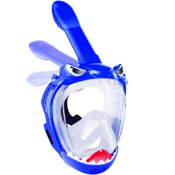 Máscara de snorkel Gear Zipoute para niños con vista panorámica de 180°