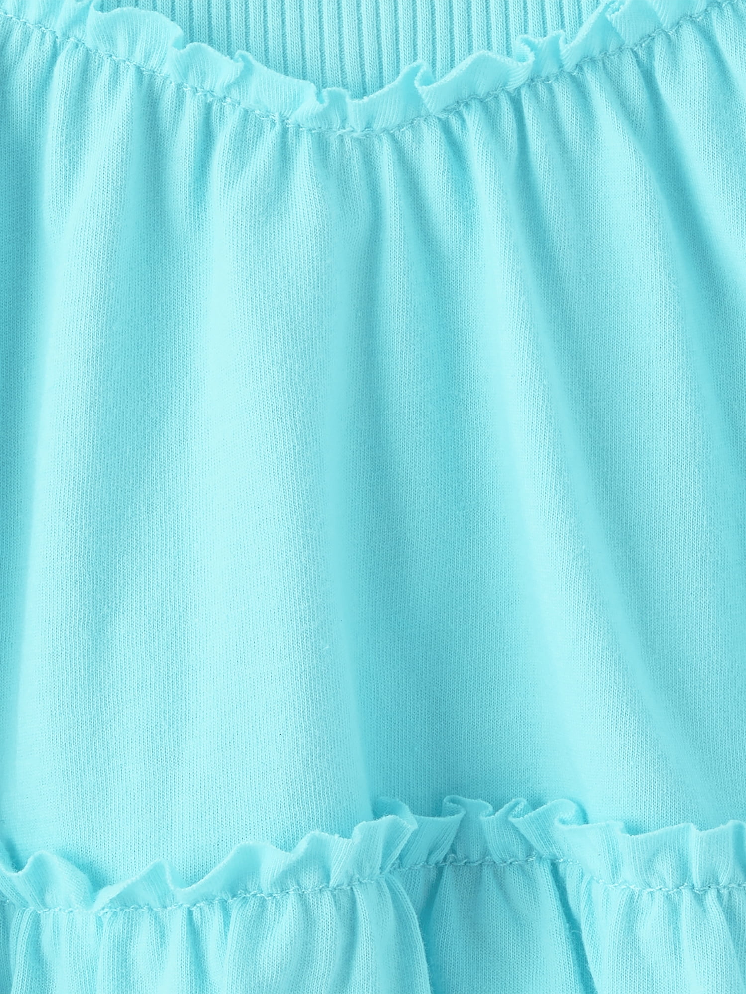 The Children's Place Girls Sleeveless Ribbed Tiered V-Waist Dress, Sizes XS-XXL