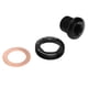 thumbnail image 3 of Bike Crankset Bolt Aluminum Alloy M15 M26 Hex Crank Arm Fixing Bolt for Maintenance, 3 of 5