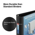 thumbnail image 4 of Staples 2" 3-Ring Better Binder Black (13393-CC) 648822, 4 of 7