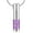 Purple, variant on Cylinder Cremation Jewelry Urn Pendant for Ashes Hollow Vial Cylinder Cremation Keepsake Memorial Lockets Ashes Holder for Women
