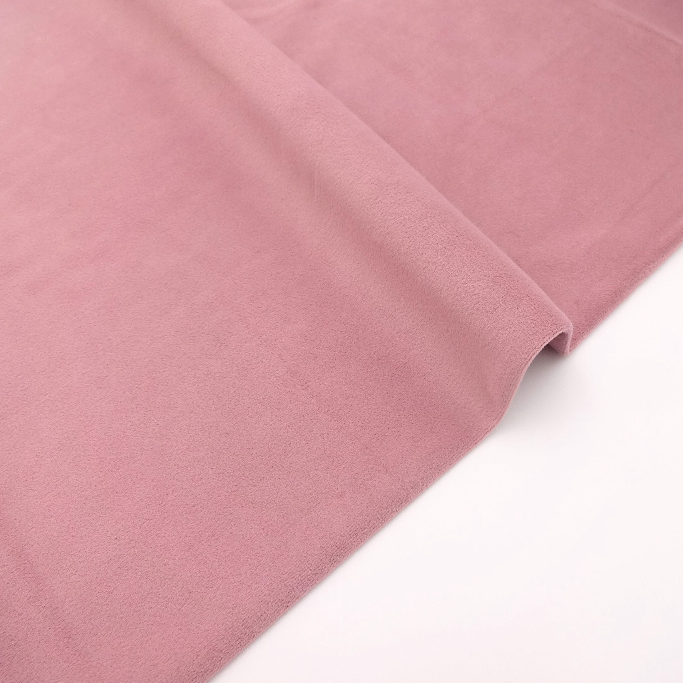 Waverly Inspirations 54"(By The Yard)Craft Projects Quilting Faux Velvet Fabric, Mauve