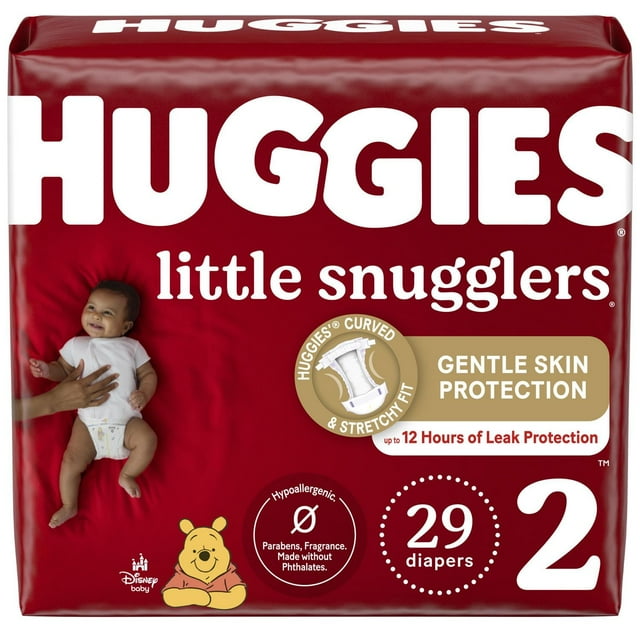 Huggies Little Snugglers Diapers, Jumbo Pack, Size Preemie - 2