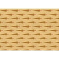 thumbnail image 1 of Ahgly Company Machine Washable Indoor Rectangle Transitional Orange Area Rugs, 2' x 3', 1 of 7
