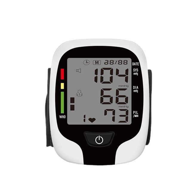 Monitor de presión arterial Pantalla LCD Medición de muñeca Memoria para dos personas Labymos Monitor de presión arterial