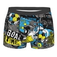 thumbnail image 4 of Goofa Goal Time Printed Men's Boxer Briefs Underwear, Moisture-Wicking Underwear, Trunk,Soft and Breathable Cotton Underwear-X-Large, 4 of 9