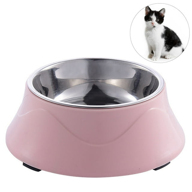 Bol pour Chien Base Antidérapante en Acier Inoxydable Cat Bol pour Nourriture
