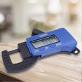 thumbnail image 2 of Digital Electronic Micrometer 0-127mm Thickness Tester Caliper Large LCD Display Lightweight Thickness Measure Tool, 2 of 5