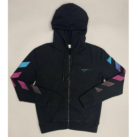 Bergwerk Twill Print Zip Hoodie Diagonal Stencil Zip Up Hoodie