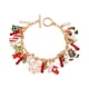 thumbnail image 2 of Regalo de pulsera navideña, adornos para fiestas navideñas, decoración navideña única estilo B, 2 of 9