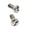 White, variant on Heavy-Duty Alloy Screws Anti-Rust for Marine, Automotive & Equipment Assemblies