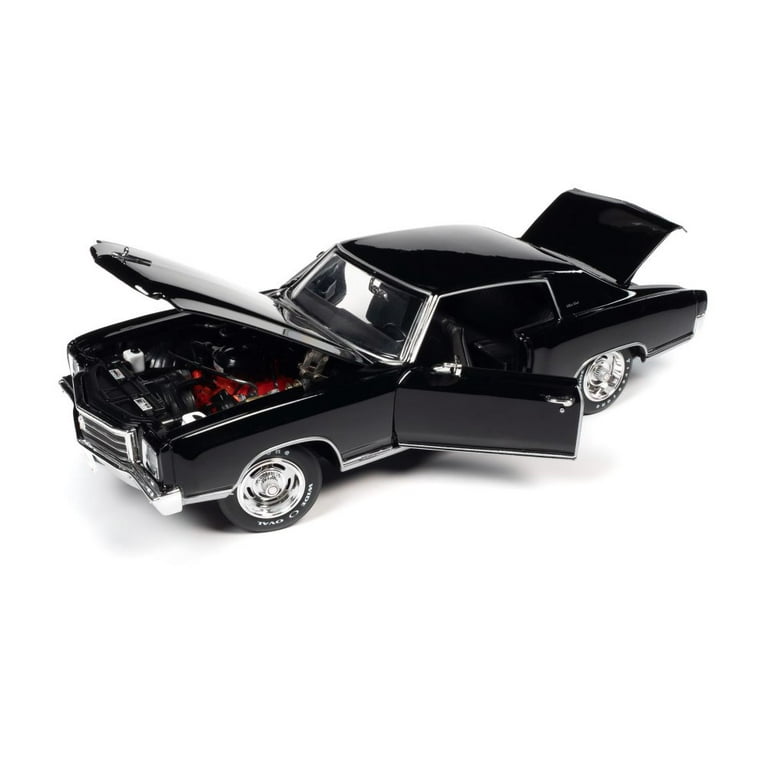 1970 Chevy Monte Carlo SS 454 , Tuxedo Black - Auto World AMM1237