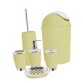 thumbnail image 2 of Conjunto de Accesorios de Baño El Conjunto de Baño Incluye Dispensador de Jabón, Soporte para Cepillo de Dientes, Taza para Cepillo de Dientes, Jabone Amarillo claro Soledad Juego de accesorios para baño, 2 of 7