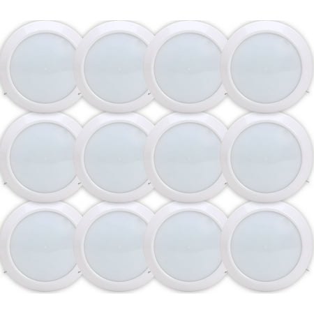 

Viribright 75 Watt Replacement 6 inch Universal LED Downlight Disc (12 Pack) Cool White 4000K 1000+ Lumens 90+ CRI