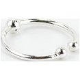 thumbnail image 2 of Claire's Teen and Adult Sterling Silver Ball Faux Hoop Nose Ring, 1 Pack, 2 of 7