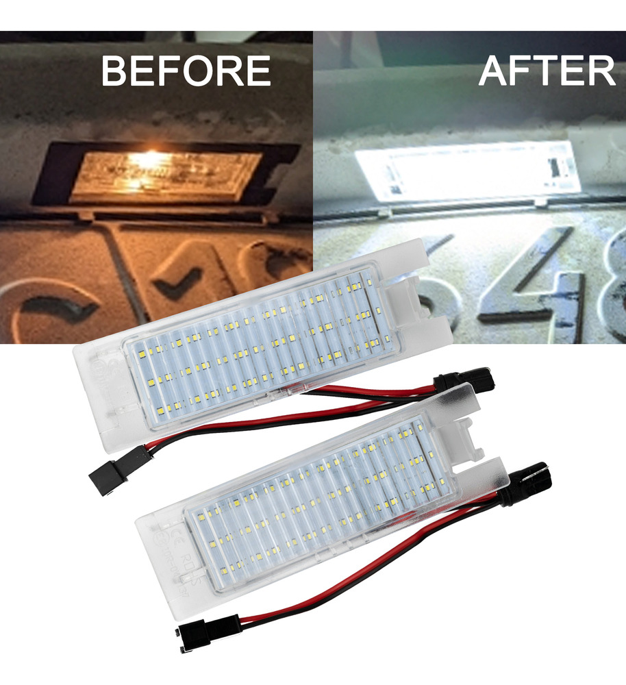 Applicable to License Plate Light for Opel Vauxhall Astrah Corsad Zafirab