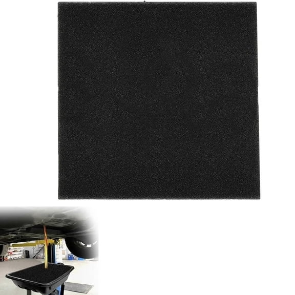 Tutuviw 1Pc 22 in Drip Pan Car Oil Splash Guard and Oil Drain Splash Pad,No Splatter Pad,Oil Drain Pan Gasket,Oil Splash Pads for Most Oil Drains for Oil Drip Pan,Heat-Resistant