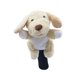 thumbnail image 1 of Funda de madera para palo de golf con diseño de perro de peluche, protector para palo de golf, accesorios antiarañazos Blanco y amarillo, 1 of 8